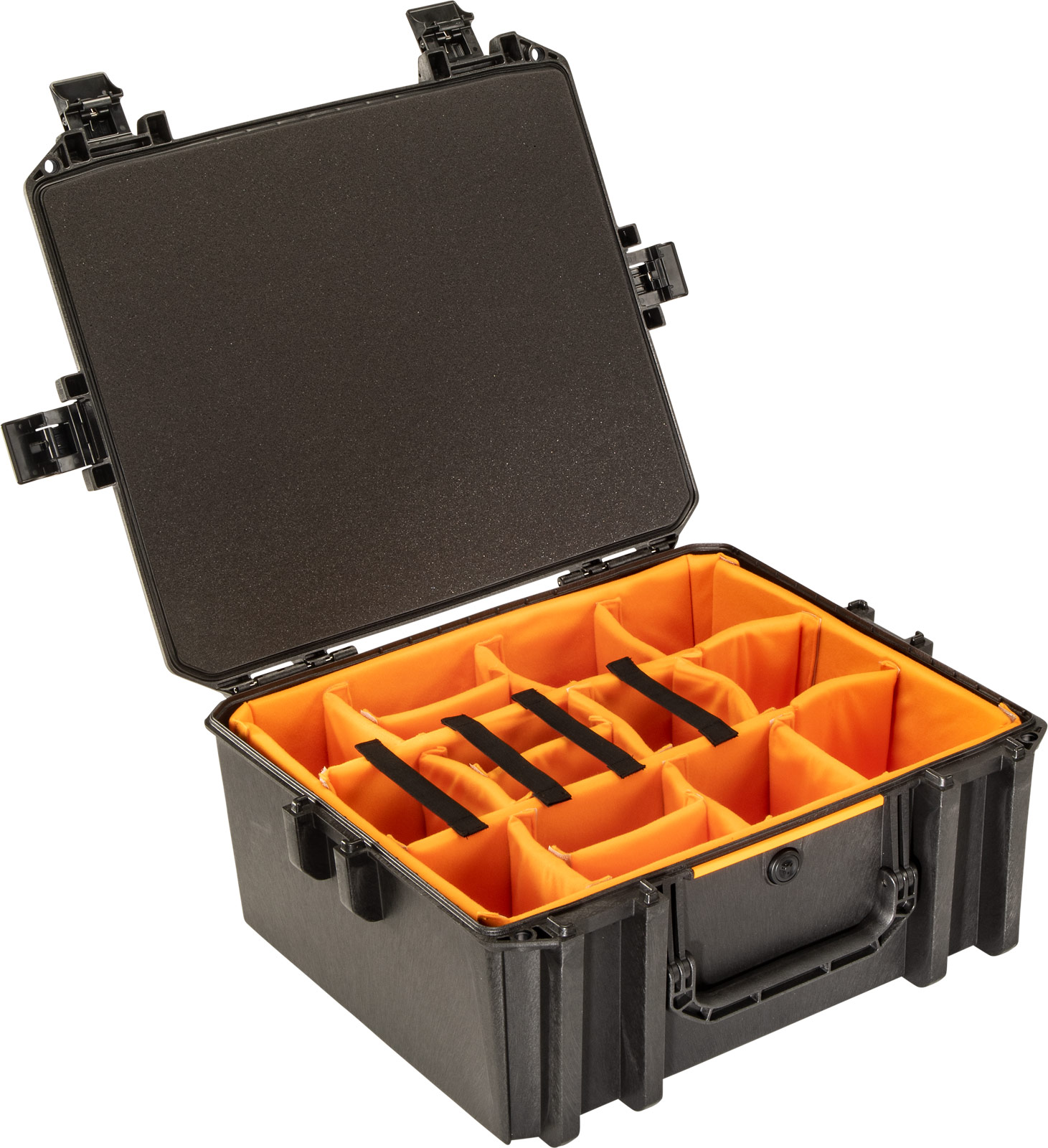 PELICAN(ペリカン) Vault Large Equipment Case V600 パッドディバイダー付き BLACK [ブラック] [VCV600-0040-BLK] 機器ケース ハードケース