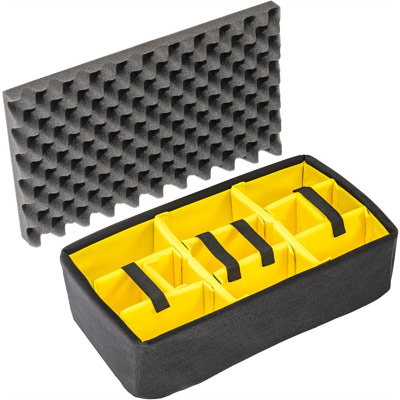 PELICAN 伽藍鳥 1510用 ディバイダーセット [015100-4050-000] 1515,DIVIDER/FOAM SET,BLK/YW