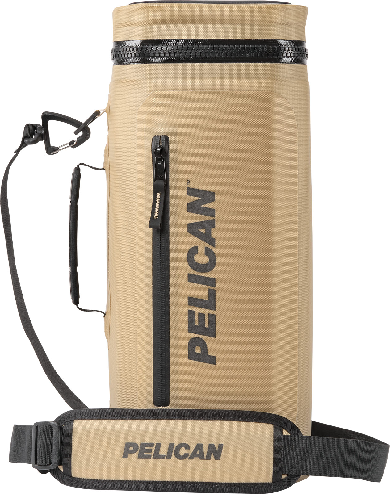 PELICAN ペリカン スリング ソフトクーラー コヨーテ 8.5L [SOFT-CSLING-COYOTE] 防水 保冷 ショルダータイプクーラーバッグ 缶12本収納｜街のダイビング屋さん　店