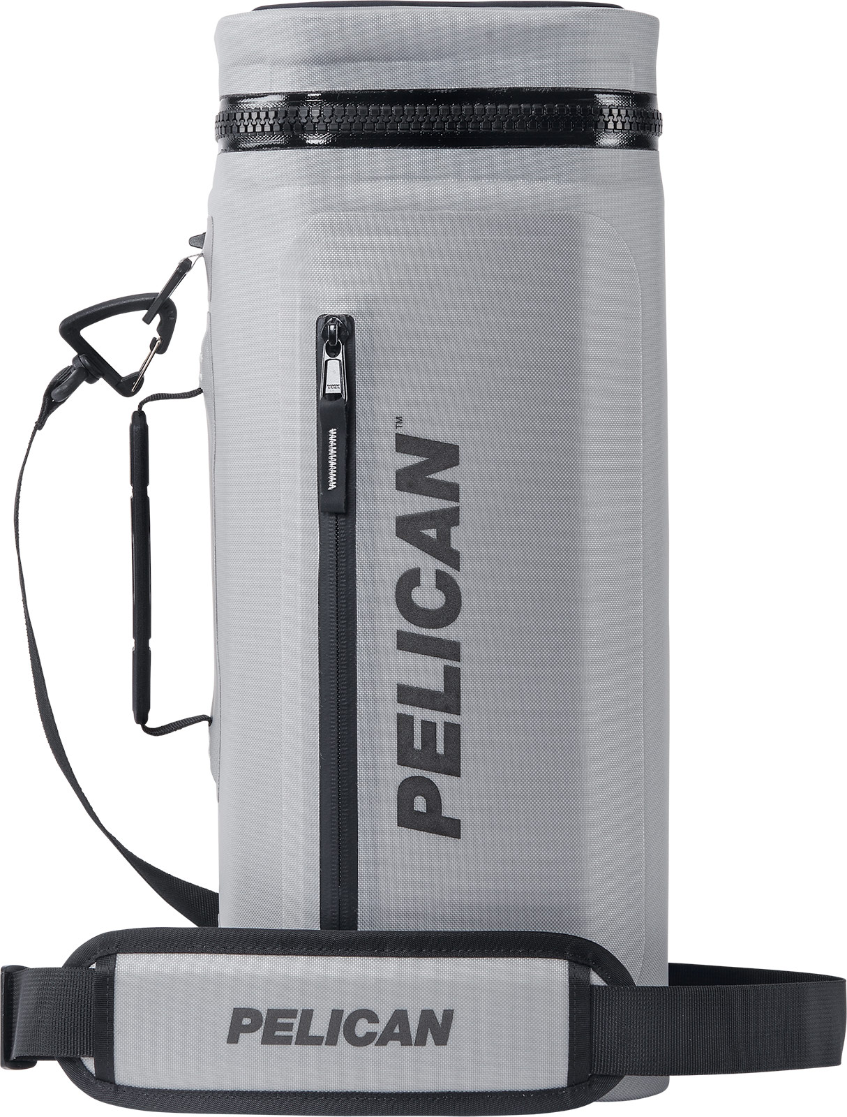 PELICAN ペリカン スリング ソフトクーラー ライトグレー 8.5L [SOFT-CSLING-LGRY] 防水 保冷 ショルダータイプクーラーバッグ 缶12本収納｜街のダイビング屋さん　店