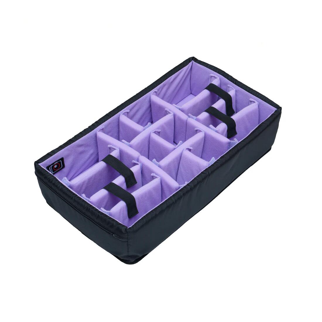 PELICAN 伽藍鳥 1535用 Padded Divider Set パッド入り口・入口ディバイダーセット 色つや:パープル PURPLE [A-ModeIN1535]