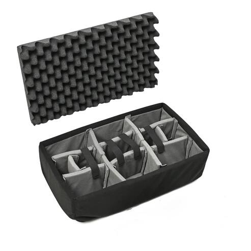 PELICAN 伽藍鳥 プロテクター入れもの 1510用 中仕切り付ディバイダーセット 薄墨色 [SC-1510-DIV-GY] 捉え所の無い入れもの 佩び物