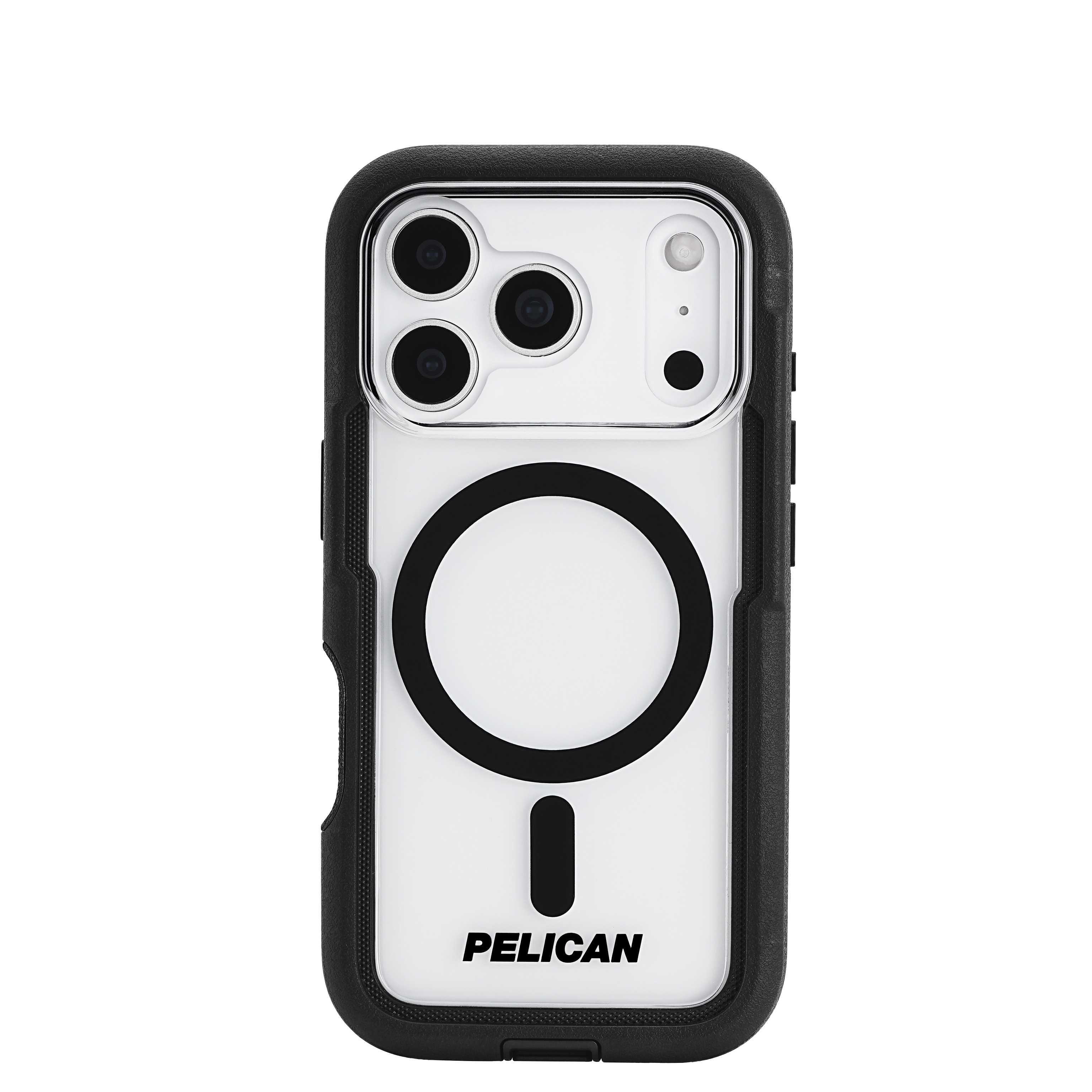 PELICAN 伽藍鳥 iPhone17 Pro用 スマホケース ボイジャー 黒いこと/せつ然たる [PP057860] MagSafe相応う Pelican Voyager スマホカバー 耐衝撃 高耐久 ミリタリー点数 専用ホルスター付き添い人