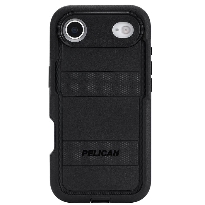 PELICAN 伽藍鳥 iPhone Air用 スマホケース ボイジャー 黒いこと [PP057516] MagSafe相応う Pelican Voyager スマホカバー 耐衝撃 高耐久 ミリタリー点数 専用ホルスター付き添い人