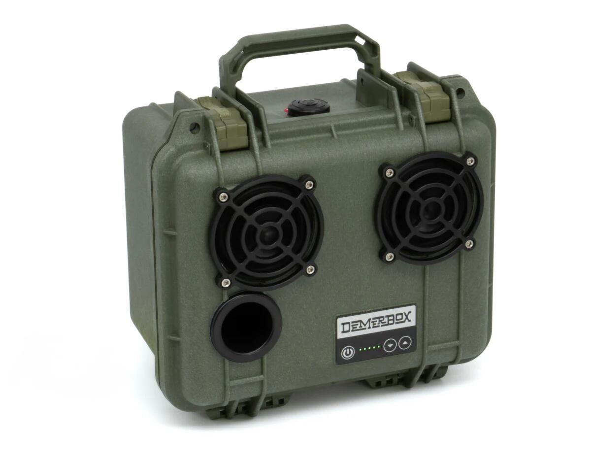DemerBox デマーボックス DB2 タフ防水Bluetoothスピーカー ODグリーン [DB2-1300-ODG] 米国発・超耐久設計 大音量＆深い低音 40+時間再生 USB充電対応 PELICAN CASE ペリカンケース