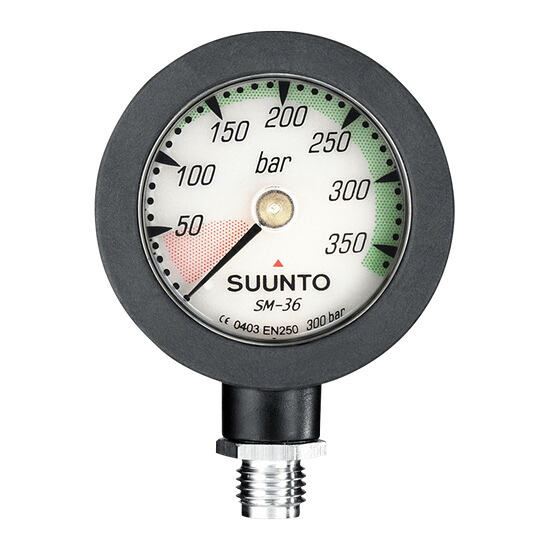 SUUNTO(スント) SM-36/300 残圧ゲージ HPホーズ無し|街のダイビング屋さん 店