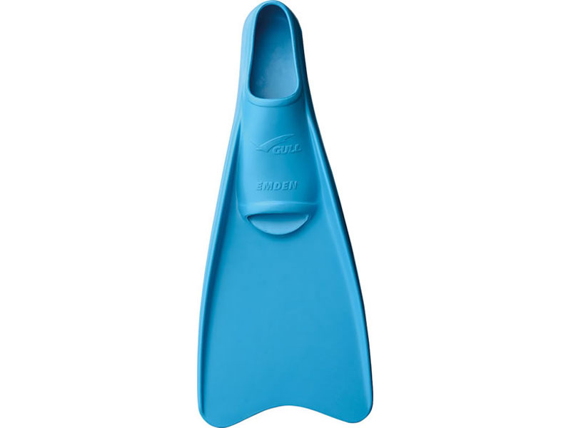 GULL(ガル) EMDEN 素足タイプ フルフットラバーフィン SS Blue サンシャインブルー サイズ：XS・S・MS・M・L・XL [GF-2471-2476]｜街のダイビング屋さん　店