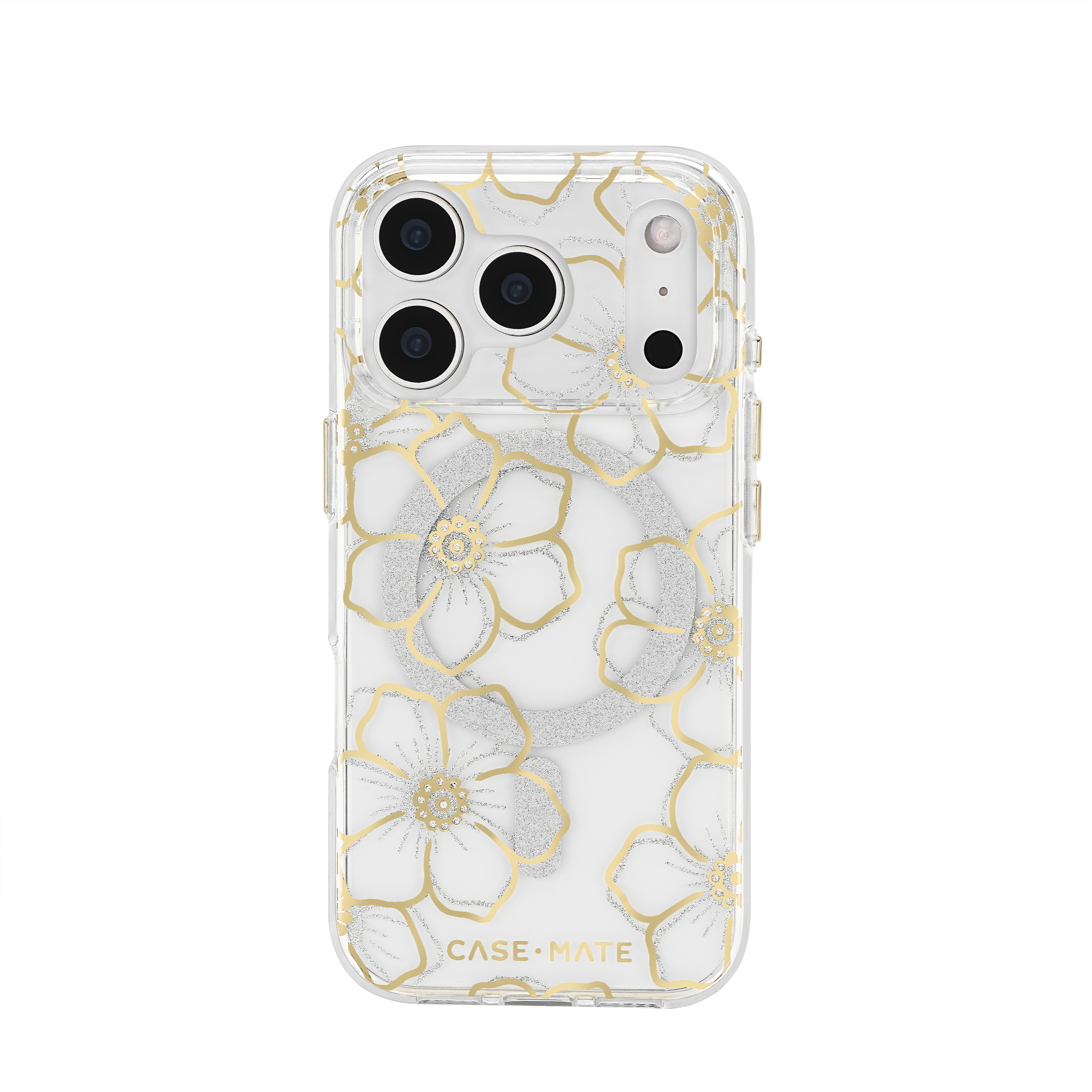 Case-Mate ケースメイト フローラルジェムズ iPhone17 Pro用 [CM057300] ケース MagSafe対応 Floral Gems 耐衝撃 スマホケース 透明ケース｜街のダイビング屋さん　店