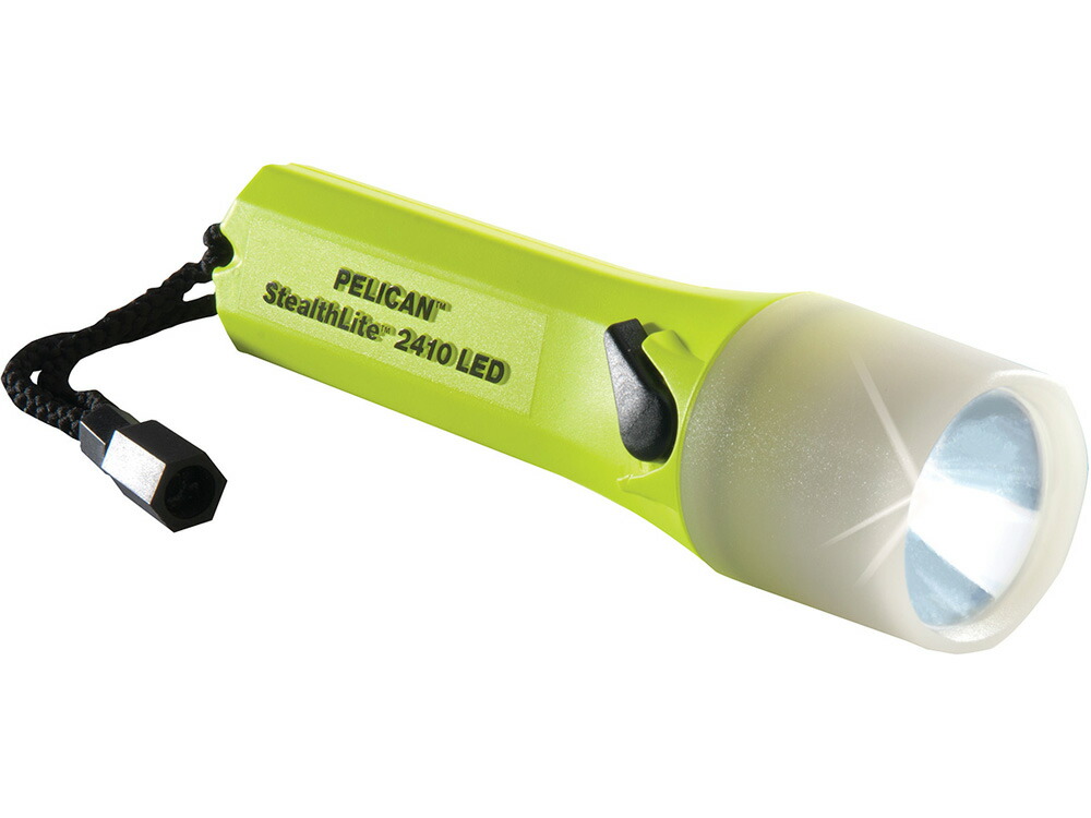 PELICAN 伽藍鳥 点火装置 2410PLC ステルスライト 閃光電球点火装置 YELLOW [黄色] [2410-014-247] LED点火装置 懐中照明ランプ