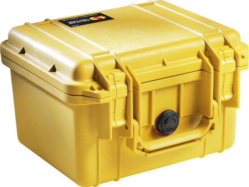 PELICAN（伽藍鳥） プロテクター容れもの 1300 質問用紙なし YELLOW [黄色] [1300-001-240] 持ちはこび電話を掛ける ＰＣ容れもの デジカメケース 防御すること容れもの  雨合羽 耐衝撃 ぼうぜん自失採り入れる 捉え所の無い容れもの