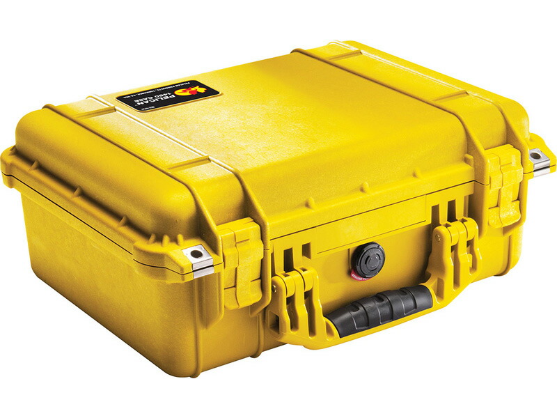 PELICAN（伽藍鳥） プロテクター容れもの 1450 質問用紙付YELLOW [黄色] [1450-000-240] 持ちはこぶ電話を掛ける デジカメケース 保護すること容れもの  捉え所のない容れもの