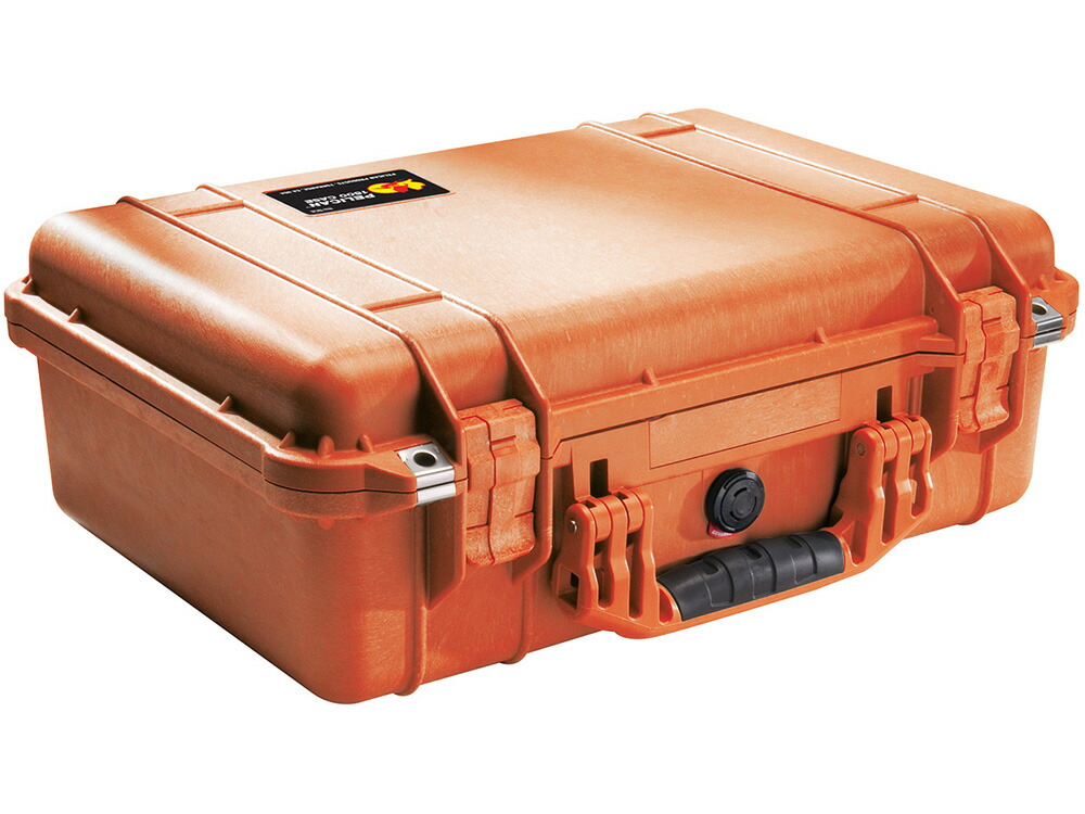 PELICAN（伽藍鳥） プロテクター容れもの 1500 質問用紙なし ORANGE  [オレンジ色] [1500-001-150] 持ちはこぶ電話を掛ける デジカメケース 保護すること容れもの  捉え所のない容れもの