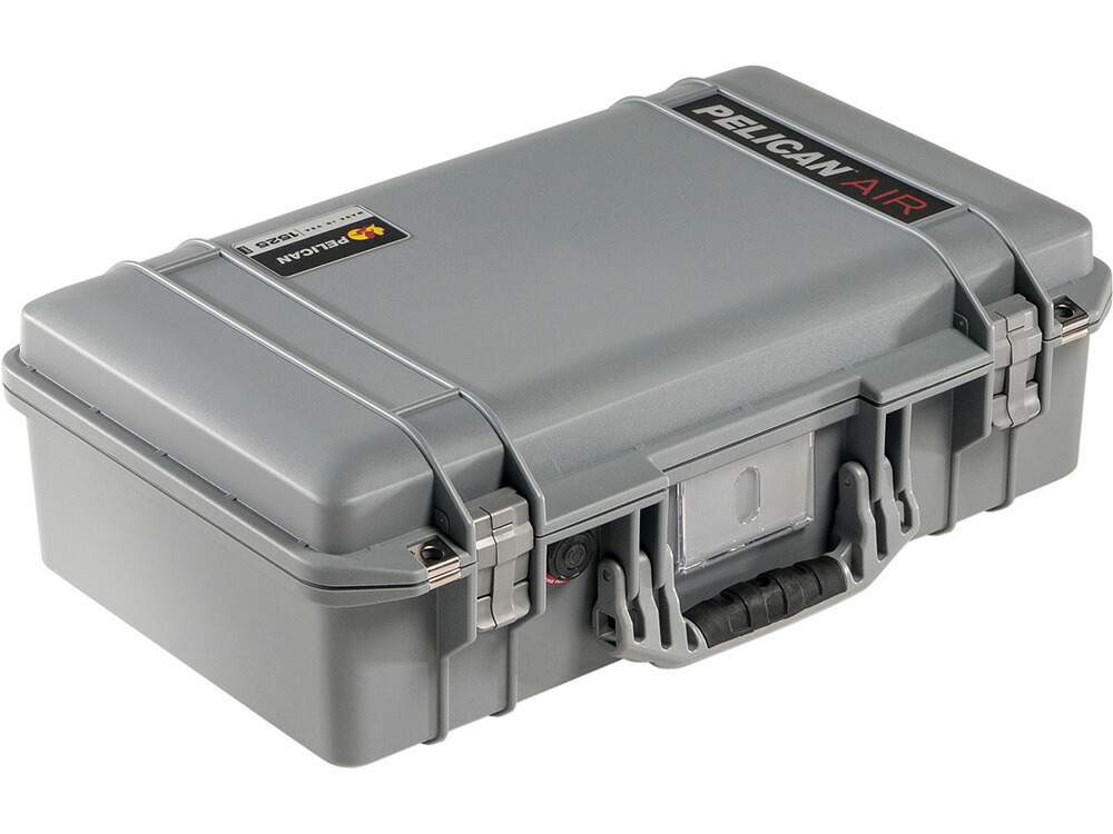 PELICAN（伽藍鳥）大気圏入れもの 1525 質問用紙付 SILVE [しろがね色] [015250-0000-180] 捉え所の無い入れもの 雨合羽性・耐衝撃性・防塵性 保護すること入れもの 写真機備品