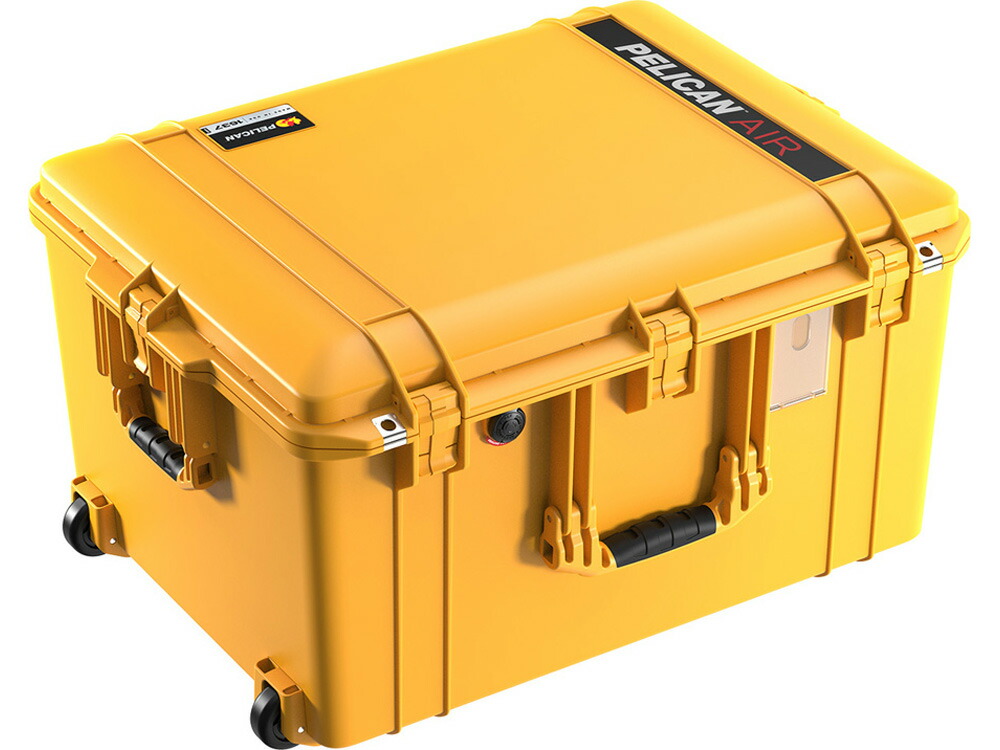 PELICAN（伽藍鳥）大気圏容れもの 1637 質問用紙なし YELLOW [黄色] [016370-0011-240] キャスター付 捉え所の無い容れもの 雨合羽性・耐衝撃性・防塵性 防御すること容れもの 写真機装置