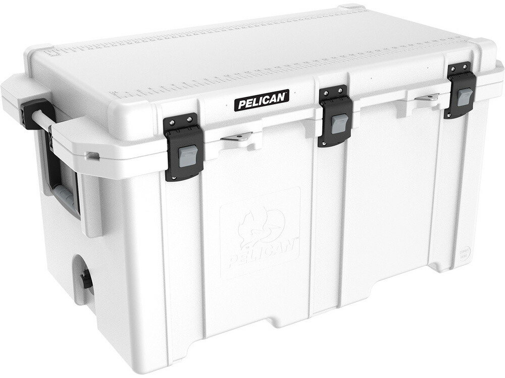 【店卸し資産かた付ける品】PELICAN 伽藍鳥 エリート冷房装置150QT 白いこと [150QT-1-WHT] ELITE COOLER TAN 保冷 大静電容量