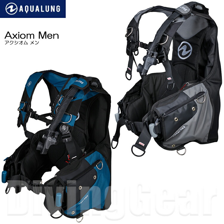 楽天市場】AQUA LUNG(アクアラング) AXIOM i3+ Men / ELITE BK