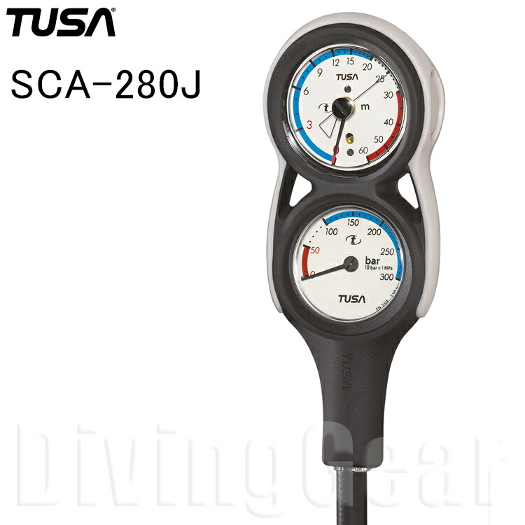 市場 TUSA 残圧計+水深計 ツサ SCA-280J