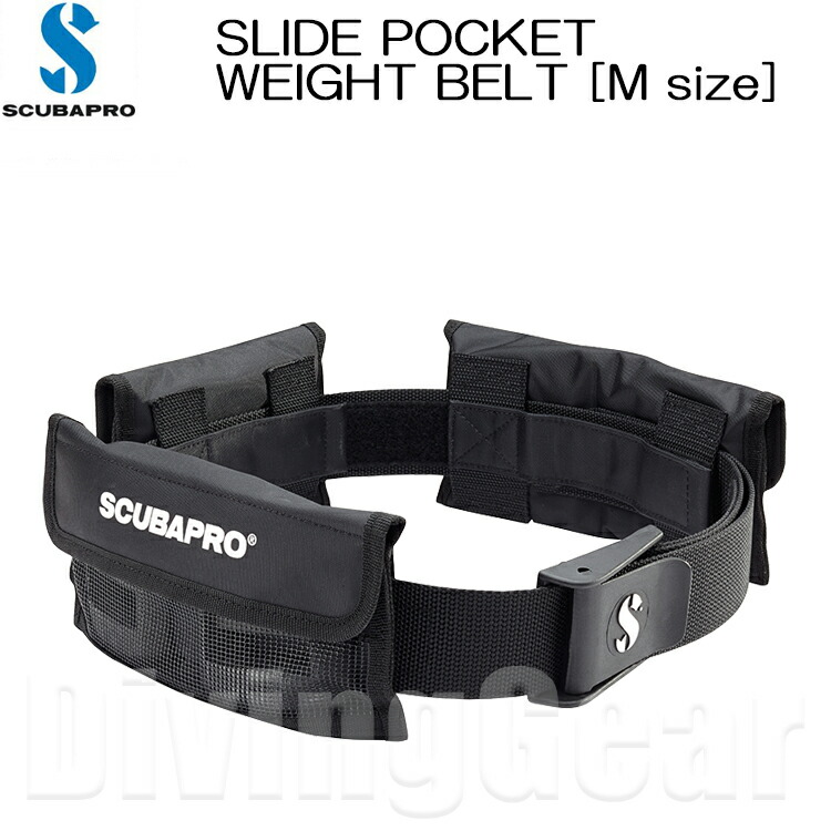 SCUBAPRO スキューバプロ SLIDE POCKET WEIGHT BELT SCUBAPRO スキューバプロ