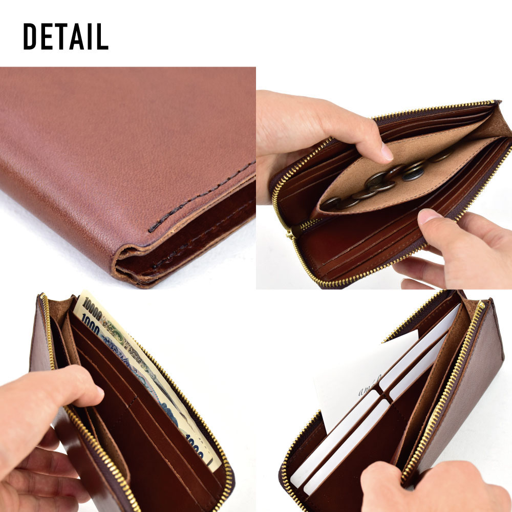 珍しい 財布 サイフ 長財布 男女兼用 ユニセックス 国産 栃木レザー 本革 L字ファスナー 大容量 小銭入れ 仕切り シンプル レディース メンズ 大人 ブランド オリジナル 可愛い かわいい かっこいい 人気 代 30代 40代 50代 流行に Www Butterflyresidence Com