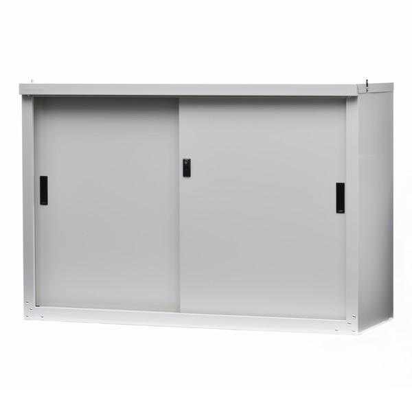 物置 収納庫 スチール 倉庫 幅121cm 高さ83cm 家庭用収納庫1283 (HS-1283)