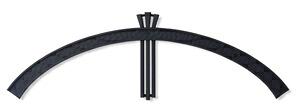 アルミ鋳物 妻飾り(オーナメント)・壁飾り (IT8316) メーカー在庫限り ※代引不可 ※北海道・沖縄・離島不可|ウッドデッキ エクステリア リーベ