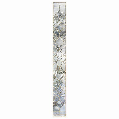 ステンドグラス (SH-J04) 1625×177×20mm デザイン アンティーク ピュアグラス クリア Jサイズ （約10kg） ※代引不可
