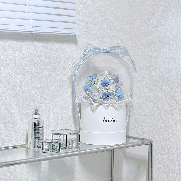 - BULY PARLOUR - NO-074 フラワーバルーン flower balloon アーティシャルフラワー ドライフラワー 造花 ギフト プレゼント ラッピング お花 風船 割れない風船 リボン ギフトカード お祝い 記念日 出産 入学 卒業 送別｜Lifestyle Shop -muni-