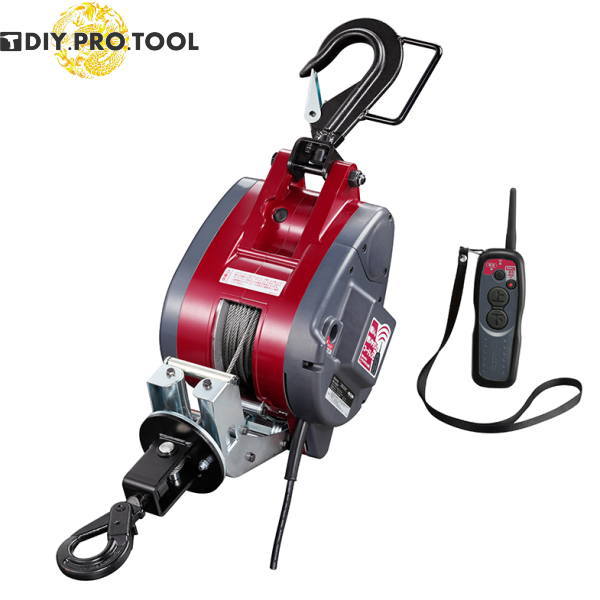 京セラ リモコンウインチ AWI196RCD 最大吊揚荷重:200kg 揚程:29m 電動リモコンウインチ 安全性の高いラッチロックフック|DIY.PRO.TOOL.SHOP