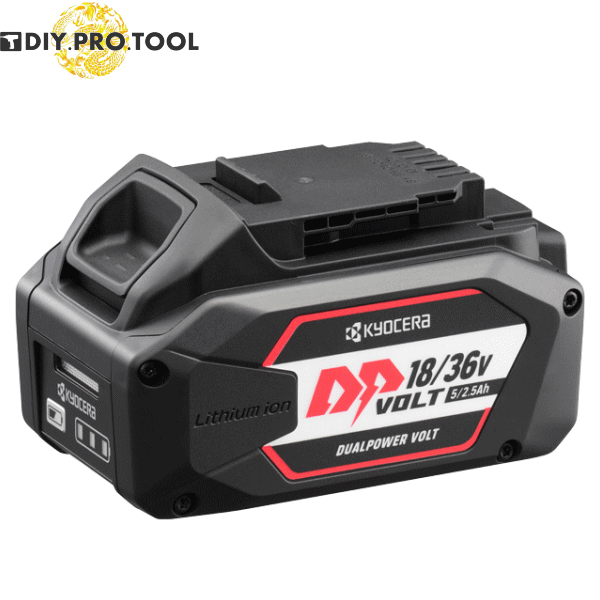 京セラ36V独居室容器に並べる DB3625L 【リチウムイオン独居室】18V/36V Dual（デュアル）Power Volt  独居室静電容量36V：2,500mAh（2.5Ah）18V：5,000mAh（5.0Ah）64000851 36Vと18Vの商いもの本体どちらでも当て嵌める能力のある