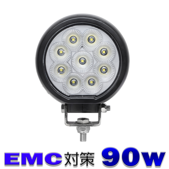 大人の上質 丸形 丸型 前照灯 ワークライト led作業 90w led作業灯 24v 漁船 led ライト 作業灯 12v 広角 船 デッキライト  集魚灯 投光器 屋外 防水 LEDワークライト 補助灯 スポットライトタイヤ灯 qdtek.vn