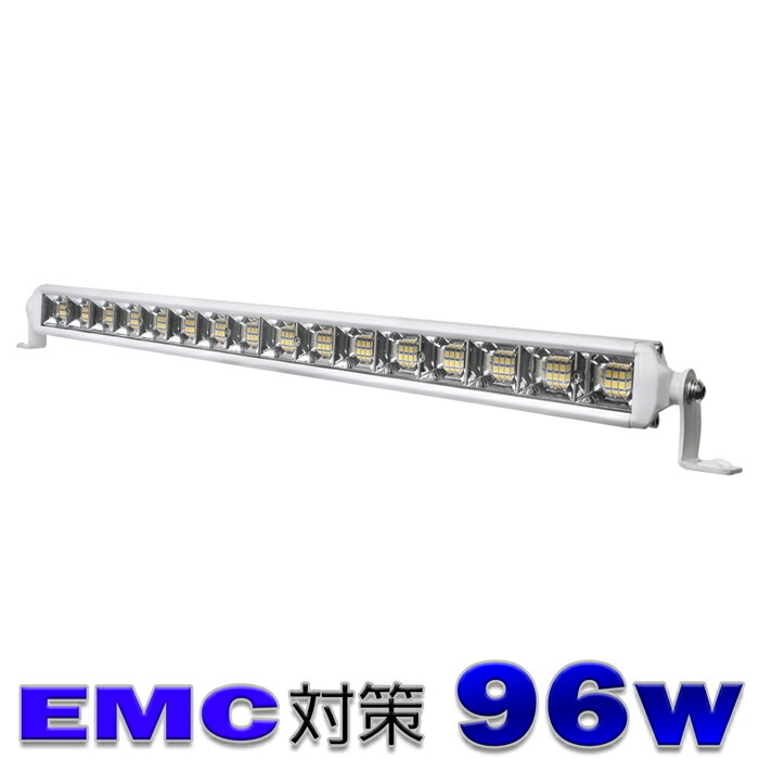 白ボデイー 96w 24V LED LEDワークライト LED作業灯 LED投光器 led タイヤ灯 デッキライト トラック ノイズレス バックライト  バックランプ ワークランプ 作業灯12v 前照灯 投光器 拡散 看板灯 船舶 荷台灯 補助灯 路肩灯 軽トラ 重機 防水 集魚灯 高級 ノイズレス