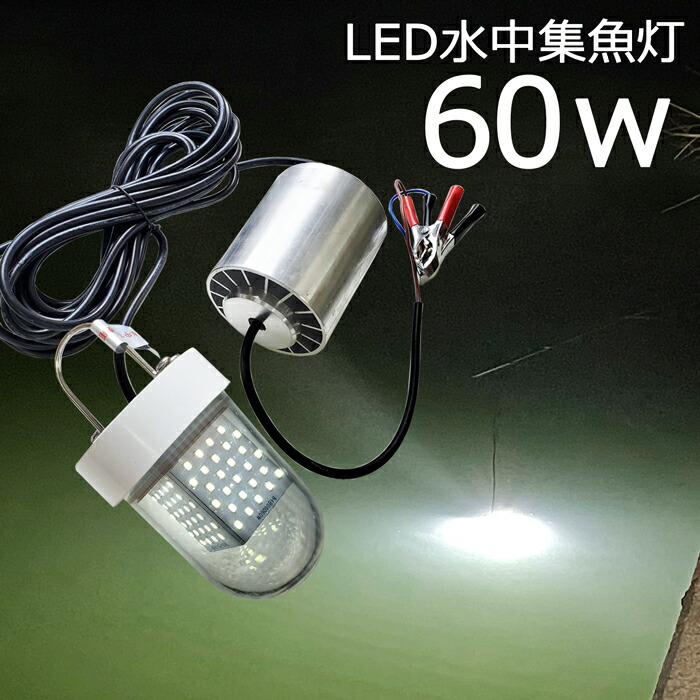 【2個書き割り】集魚点火装置 いさり舟 led 点火装置 白いこと光 白いこと 照明ランプ 60w 5400LM  しらすウナギ led 水中集魚灯 水中点火装置 LEDやり方灯 いかつり銭 集魚灯   12v 24v いか 大騒ぎ 太刀魚 鰯  LED 集魚灯 舟・船点火装置 舟・船 夜つり銭 夜焚き 集魚点火装置 夜灯  シラス鰻
