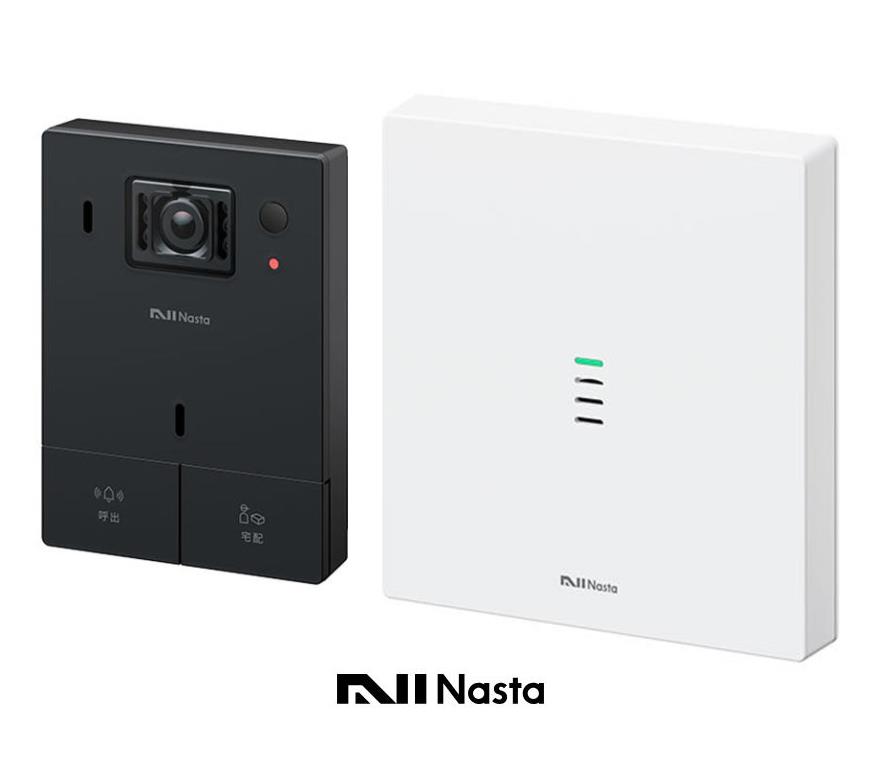 ナスタ インターホン KS-DP01U-BK ブラック色　ナスタ正規販売店　※標準セット　有線タイプ　Nasta Interphone｜DIY専科
