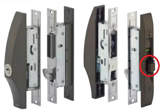 美和ロック PSSL09-1LS2 ※大型ツマミ 全能引違戸錠 戸厚：22～40粍 なおなお書き円柱付き添い人 嘱する足懸かり本数：5本