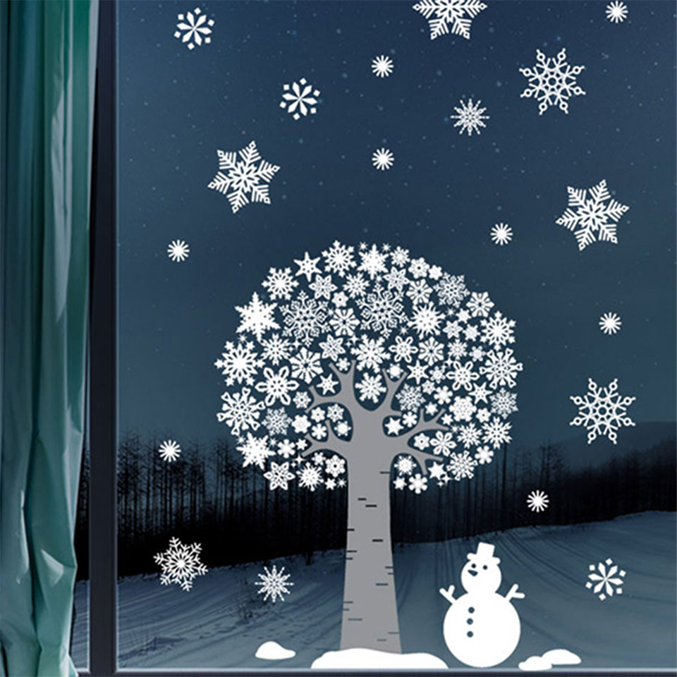 楽天市場 ウォールステッカー クリスマス 北欧 雪 結晶 両面印刷 ガラス 雪だるま 飾り 木 ツリー 冬 雪景色 スノーマン 裏から見てもきれい 壁紙 窓 ベランダ トイレ ウォールデコシート 壁紙 シール リメイクシート インテリア Diyリフォームショップ ケイララ