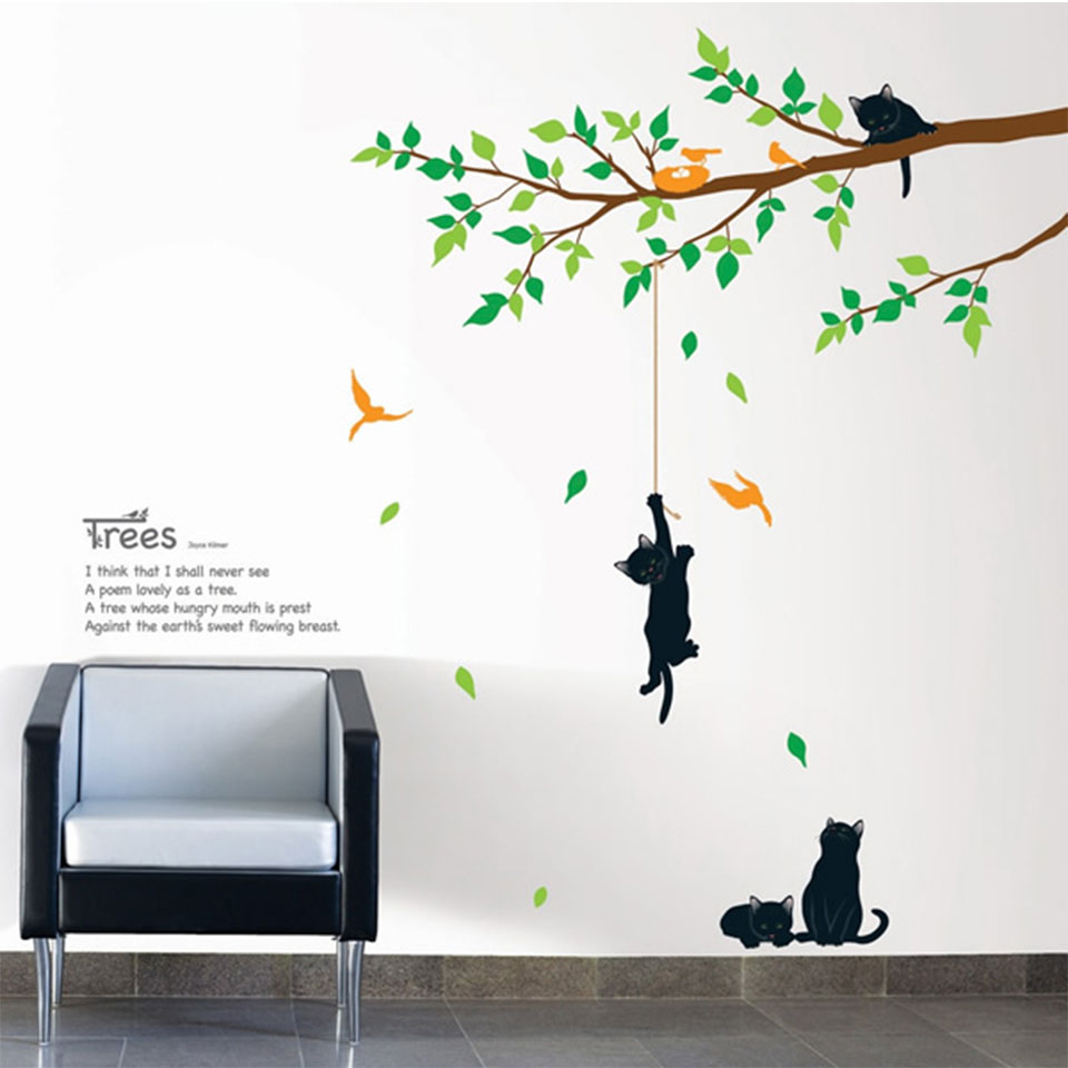 楽天市場 ウォールステッカー 木で遊んでいる猫 ウォールステッカー 子供 ウォールステッカー 子供 ウォールステッカー 北欧 ウォールステッカー 動物 ウォールステッカー 猫 ウォールステッカー 壁紙 ウォールステッカー トイレ Diyリフォームショップ ケイララ