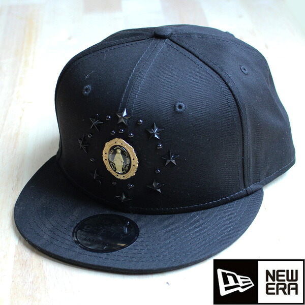 【24周年クーポン対象外】【送料無料】カスタムニューエラスナップバックキャップ9FIFTY（ヴィンテージマリアorクロス）【日本製】｜Rolianne -pink made-