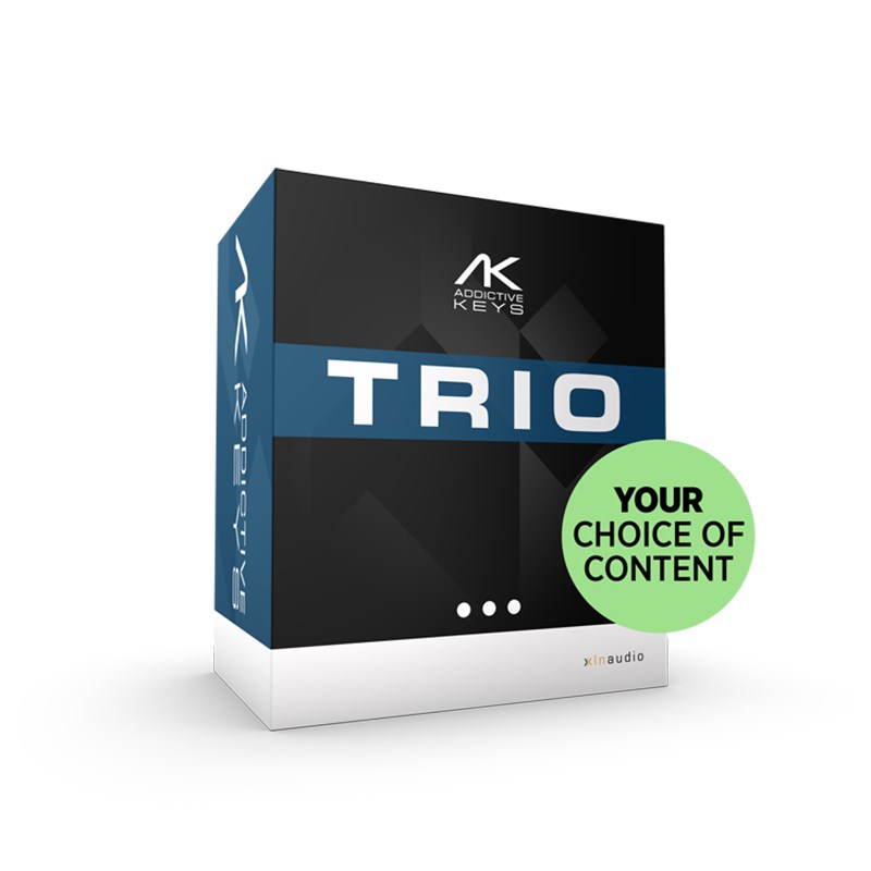 xlnaudio Addictive Keys Trio bundle (代引不可)(オンライン納品) DTM ソフトウェア音源