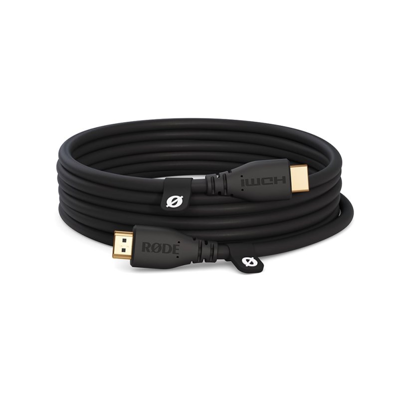 RODE HDMIケーブル 3m(ブラック)(ロード)(4K60p/18Gbps)(HDMI 2.0規格) 配信機器・ライブ機器 配信・映像関連機器