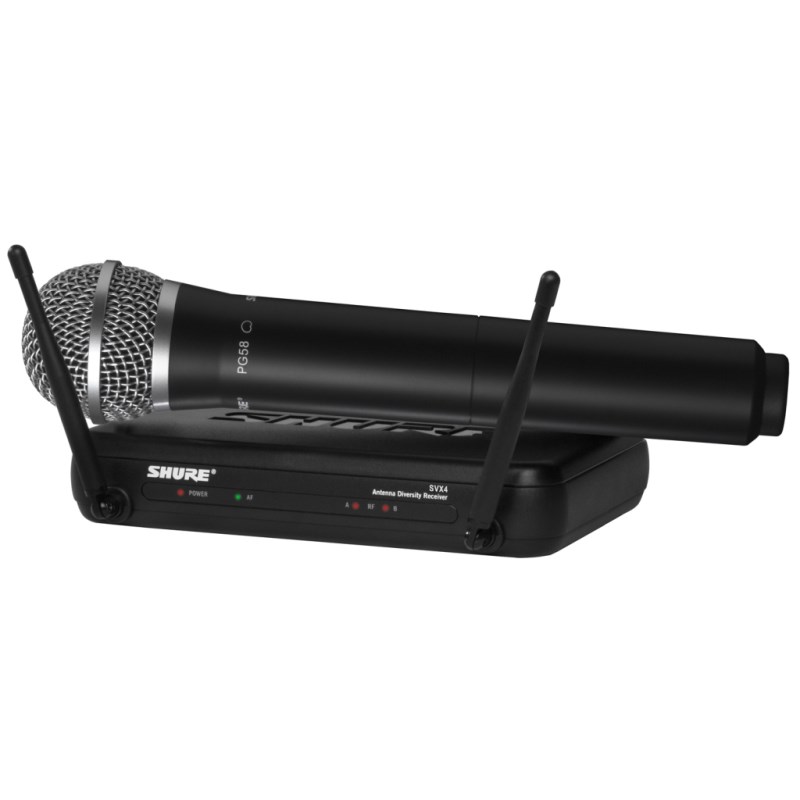 SHURE ワイヤレスマイク SVX24J/PG58-JB1 楽天市場】SVX24J/PG58-JB1 (シュアー)(ワイヤレスシステム