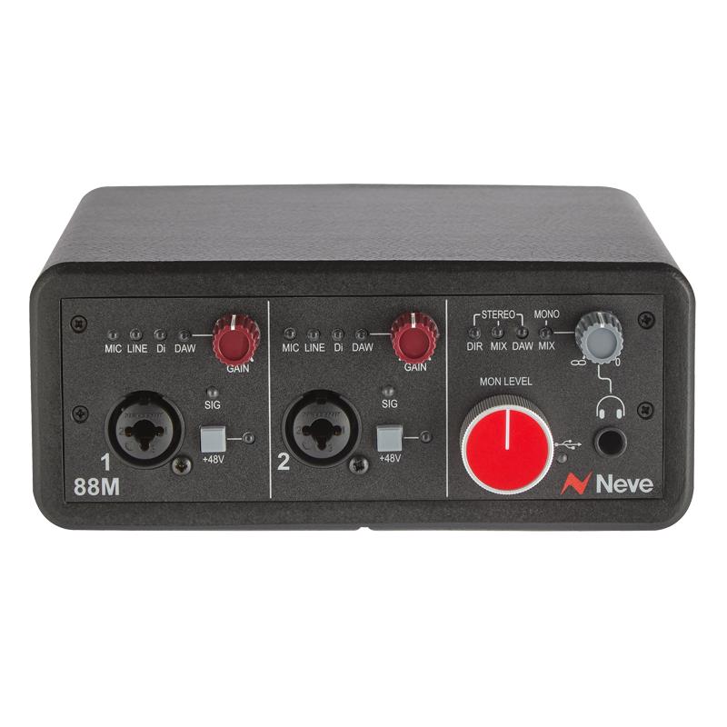 AMS Neve 88M Rev.2 【予約商品・6月頃発売予定】 (エーエムエスニーヴ)(オーディオインターフェイス)(USB-C)(3年保証) DTM オーディオインターフェイス
