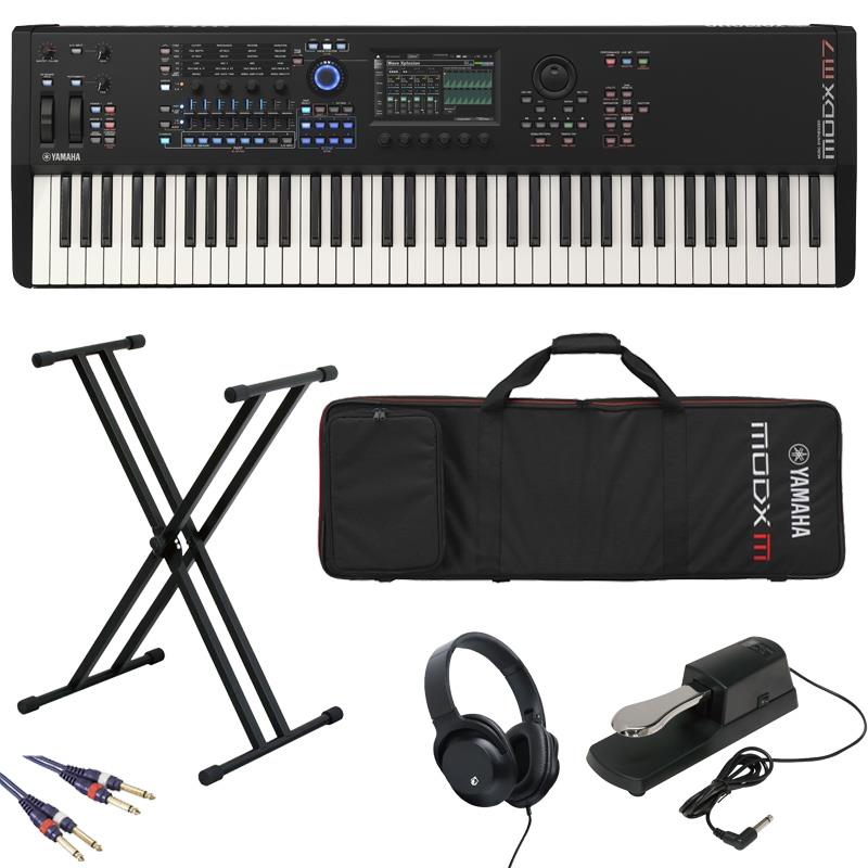 YAMAHA (予約商品・5月以降予定)MODX M7［キーボード入門セットB] 【kbdset】 ヤマハ シンセサイザーMODXM (MONTAGE直系) 76key ※配送事項要ご確認 シンセサイザー・電子楽器 シンセサイザー 112,400円