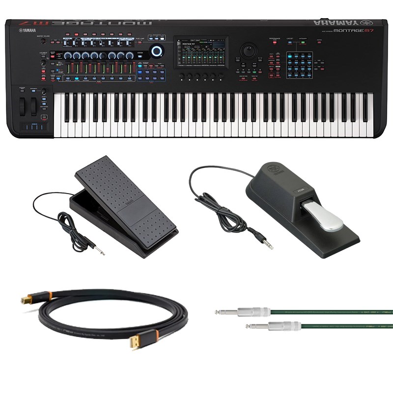 楽天市場】YAMAHA MONTAGE M6 鍵盤堂プレミアム・セット【オヤイデ製