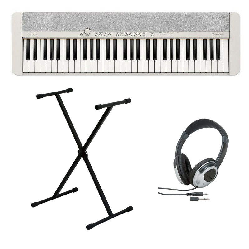 CASIO CT-S1WE【アクセサリーセットA】 電子ピアノ・その他鍵盤楽器 ポータブルキーボード