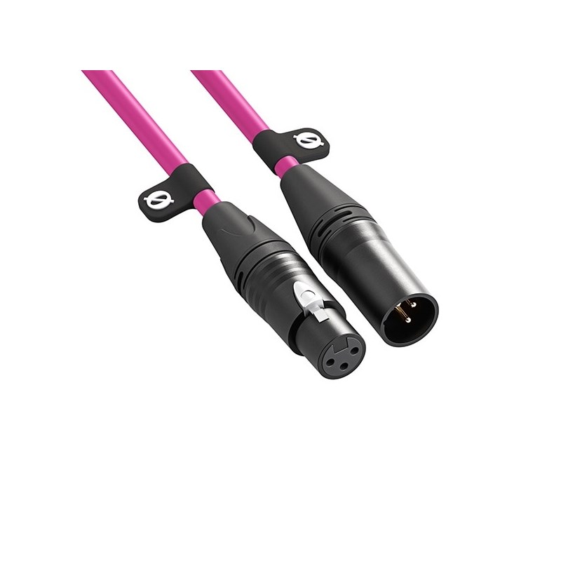 RODE XLR-3(3.0m)(ピンク)(ロード)(XLR ケーブル) レコーディング マイクアクセサリ