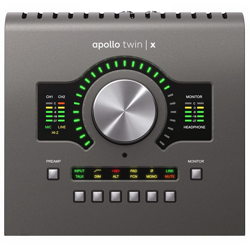 Universal Audio Apollo Twin X USB DUO Heritage Edition(オーディオインターフェイス)(ユニバーサルオーディオ)(DTM) DTM オーディオインターフェイス