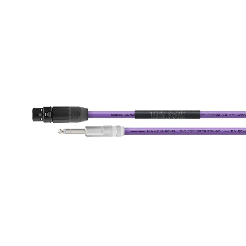 Oyaide PA-02 XFT V2 (XLR Female-TRS) 【1.0m】 レコーディング ケーブル・変換プラグ