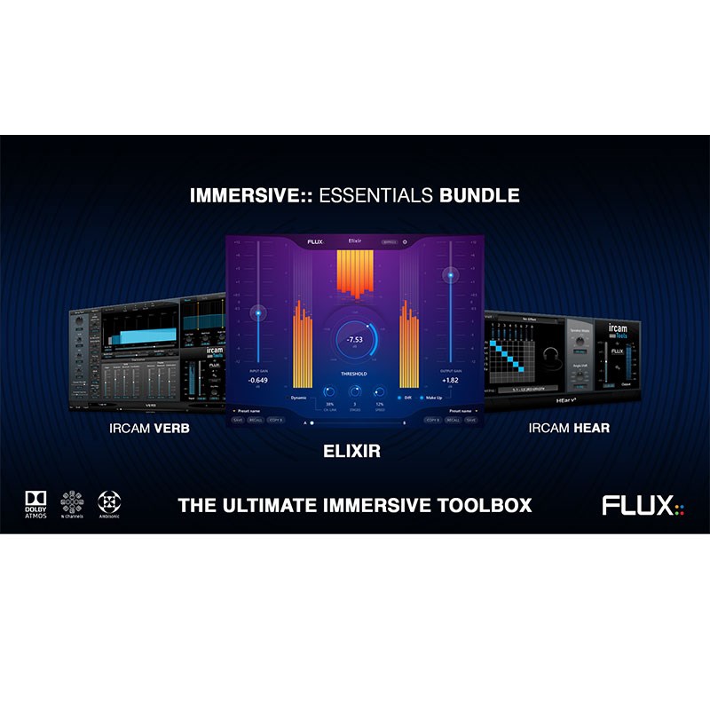 FLUX:: The Immersive:: Essentials(代引不可)(オンライン納品) DTM プラグインソフト