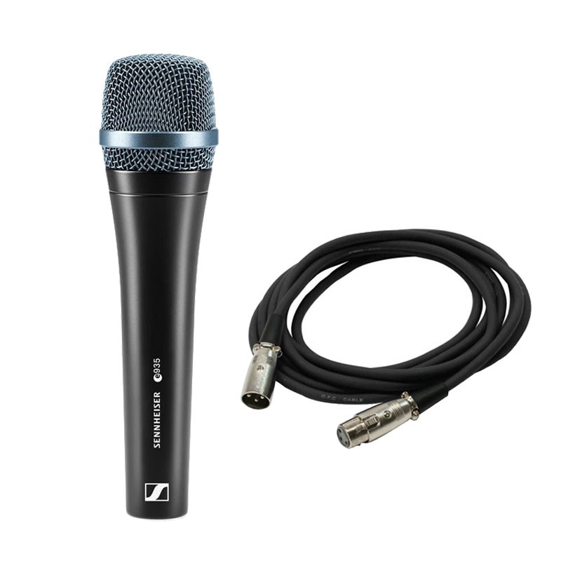 SENNHEISER e935+ マイクケーブル（XLRメス-XLRオス / 5.0m）セット レコーディング マイク