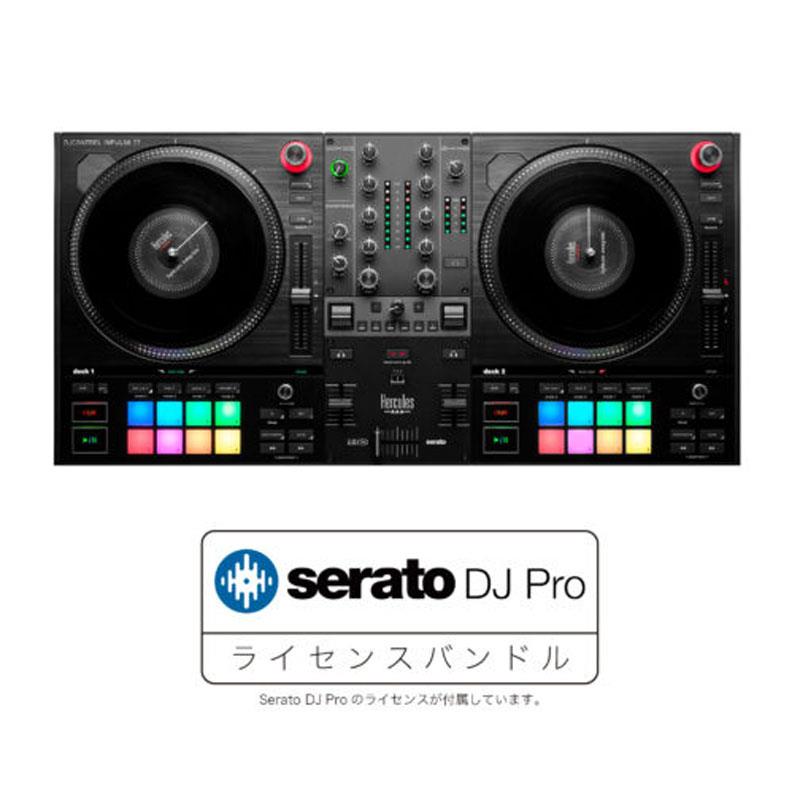 HERCULES DJControl Inpulse T7 + Serato DJ Pro ライセンスセット DJ機器 DJコントローラー